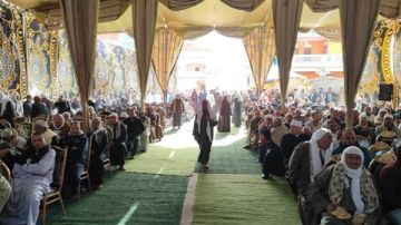 الصلح خير.. إنهاء خصومة بين عائلتين في حوش عيسى بالبحيرة