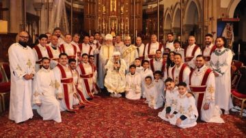 الكنيسة القبطية تحتفل بعيد الميلاد في عدة دول أوروبية .. صور