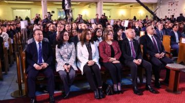 وزيرة التنمية المحلية تشارك في احتفالية الطائفة الإنجيلية بعيد الميلاد وزيرة التنمية المحلية تشارك في احتفالية الطائفة الإنجيلية بعيد الميلاد