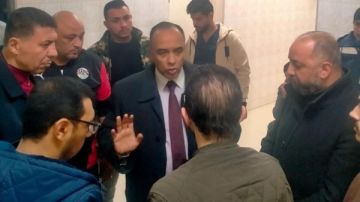 نائب محافظ المنيا يزور مستشفى الصدر للاطمئنان على مصابي حادث تصادم الطريق الدائري صور نائب محافظ المنيا يزور مستشفى الصدر للاطمئنان على مصابي حادث تصادم الطريق الدائري صور