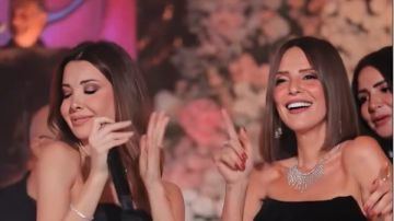 إيمان العاصي تخطف الأنظار بوصلة رقص برفقة نانسي عجرم صور إيمان العاصي تخطف الأنظار بوصلة رقص برفقة نانسي عجرم صور