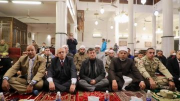 شاهد.. الاحتفال بذكرى الإسراء والمعراج بالمسجد الجديد بدمياط