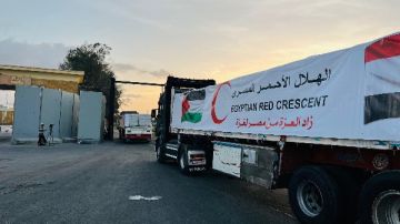 قافلة زاد العزة الـ115 تدخل إلى الفلسطينيين في قطاع غزة