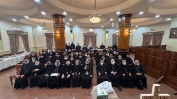 مجمع كهنة إيبارشية المنصورة يناقش الترتيبات الرعوية للمرحلة المقبلة صور