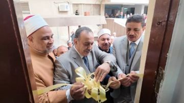 محافظ أسيوط يفتتح فرعا جديدا للفتوى والمصالحات الأسرية بمجمع المصالح بحي شرق محافظ أسيوط يفتتح فرعا جديدا للفتوى والمصالحات الأسرية بمجمع المصالح بحي شرق