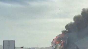 موجز اخبار جنوب سيناء.. العناية الإلهية تنقذ ركاب أتوبيس بطريق شرم الشيخ واحتراق مقطورة و اختناق طفل في حريق شقة بطور سيناء