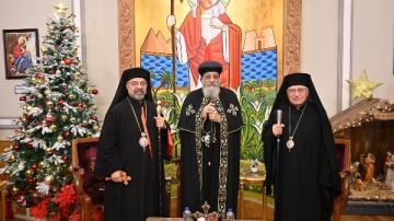 قيادات الكنيسة الكاثوليكية يهنئون البابا تواضروس بعيد الميلاد المجيد