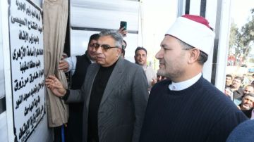 محافظ الدقهلية يفتتح مسجد النور عقب تطويره وتجديده