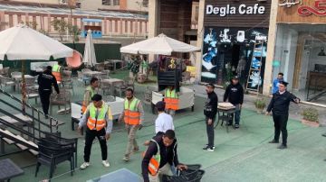 جهاز حدائق أكتوبر يكثف حملاته لرفع الإشغالات والتعديات وفرض سيادة القانون..صور جهاز حدائق أكتوبر يكثف حملاته لرفع الإشغالات والتعديات وفرض سيادة القانون..صور