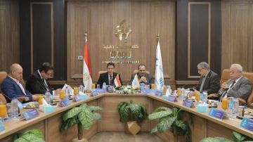 مجلس جامعة بنها الأهلية يناقش اتفاقيات التعاون والتبادل الطلابي مع الجامعات الدولية مجلس جامعة بنها الأهلية يناقش اتفاقيات التعاون والتبادل الطلابي مع الجامعات الدولية