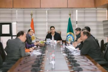 نائب محافظ الدقهلية يترأس اجتماعا لمناقشة اللائحة المقترحة للمنطقة الصناعية بجمصة