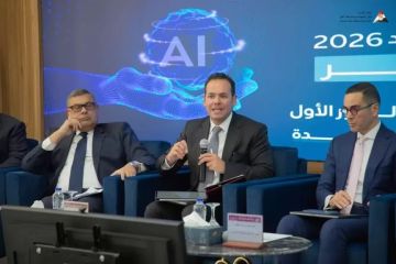 الخطيب : مصر تمتلك أدوات تؤهلها للاستفادة من مستقبل تقنيات الذكاء الاصطناعي خاصة في مجال الطاقة المتجددة الخطيب : مصر تمتلك أدوات تؤهلها للاستفادة من مستقبل تقنيات الذكاء الاصطناعي خاصة في مجال الطاقة المتجددة