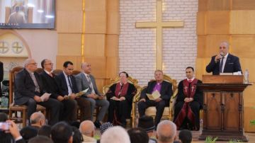 رئيس الطائفة الإنجيلية يشهد رسامة وتنصيب القس مايكل فام لكنيسة ميت غمر أحد أعرق كنائس الدقهلية رئيس الطائفة الإنجيلية يشهد رسامة وتنصيب القس مايكل فام لكنيسة ميت غمر أحد أعرق كنائس الدقهلية