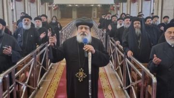 الأنبا ميخائيل يقود لقاء رعويا وتنظيميا لمجمع كهنة حلوان