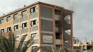 الإسكندرية.. إخماد حــ..ــريق محدود بقاعة بمدرسة عمر بن الخطاب بالمنتزه