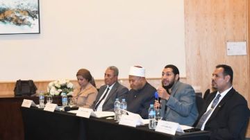 انعقاد الجلسة العلمية في اليوم الثاني لمؤتمر الأعلى للشئون الإسلامية السادس والثلاثين