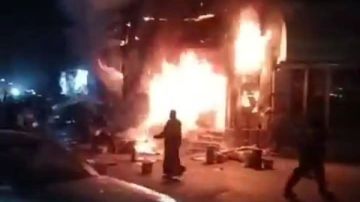 دون إصابات .. السيطرة على حريق محل بويات في المنوفية