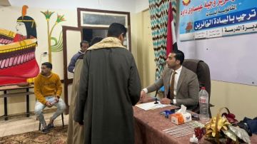 قبل غلق اللجان بدقائق.. توافد أهالي حوش عيسى على لجان انتخابات مجلس النواب بالبحيرة قبل غلق اللجان بدقائق.. توافد أهالي حوش عيسى على لجان انتخابات مجلس النواب بالبحيرة