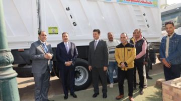 باستثمارات 20 مليون جنيه.. توريد سيارات نقل جديدة لدعم منظومة النظافة بالمنوفية باستثمارات 20 مليون جنيه.. توريد سيارات نقل جديدة لدعم منظومة النظافة بالمنوفية