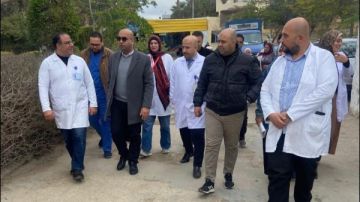 وكيل صحة الإسكندرية يتفقد مستشفى برج العرب لمتابعة الأداء