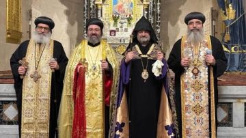 صلاة عشية مشتركة للكنائس الأرثوذكسية الشرقية صور صلاة عشية مشتركة للكنائس الأرثوذكسية الشرقية صور