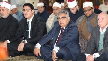محافظ الدقهلية يشهد الاحتفال بذكرى الإسراء والمعراج بمسجد النصر