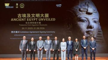 مدير متحف قصر هونج كونج: معرض مصر القديمة حوار بين الحضارتين