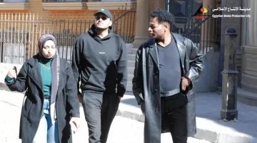 الممثل والمنتج الأمريكي أوداين واتسون يزور مدينة الإنتاج الإعلامي الممثل والمنتج الأمريكي أوداين واتسون يزور مدينة الإنتاج الإعلامي