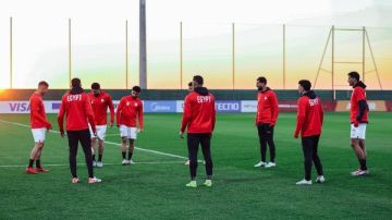 تريزيجيه يشارك بشكل طبيعي في مران منتخب مصر قبل مواجهة كوت ديفوار