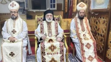 الأنبا باسيليوس يترأس قداس عيد الغطاس بكنيسة مار مرقس بالمنيا