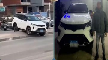 الداخلية تكشف تفاصيل سيارة تسير عكس الاتجاه وعليها شعار مجلس النواب