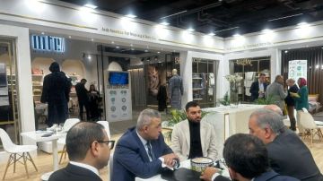 المكتب التجاري المصري ببرلين يدعم الشركات المحلية في أكبر معارض المفروشات العالمية بألمانيا