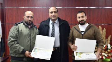 رئيس مياه الجيزة يتابع سير اختبارات نصف العام لطلاب المدرسة الثانوية الفنية رئيس مياه الجيزة يتابع سير اختبارات نصف العام لطلاب المدرسة الثانوية الفنية