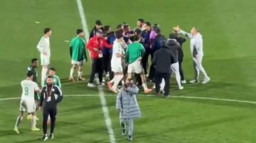 كاف يفتح تحقيقا في محاولة الاعتداء على حكم مباراة نيجيريا والجزائر كاف يفتح تحقيقا في محاولة الاعتداء على حكم مباراة نيجيريا والجزائر