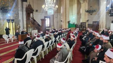 مدير أوقاف الإسكندرية يناقش عدد من القضايا الدعوية