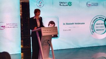 مدير الوكالة الدولية لأبحاث السرطان: تحية لمصر وقياداتها على نجاح المبادرات الصحية مدير الوكالة الدولية لأبحاث السرطان: تحية لمصر وقياداتها على نجاح المبادرات الصحية