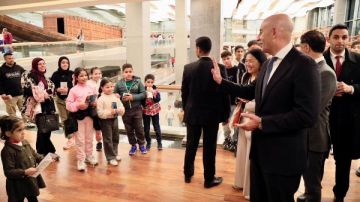 وزير التعليم يصطحب نظيره الياباني في زيارة للمتحف المصري الكبير .. صور