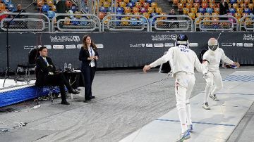 انطلاق اليوم الأول من بطولة كأس العالم لسيف المبارزة للناشئين والشباب بالقاهرة