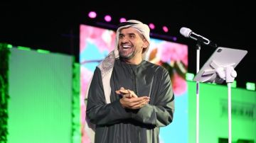 حسين الجسمي وكاتي بيري في أمسية عالمية استثنائية في أبوظبي