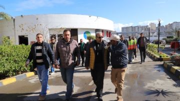 رئيس صرف الإسكندرية يتفقد محطة رفع الرأس السوداء لمتابعة جاهزيتها