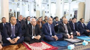 محافظ المنيا يشهد احتفالية الأوقاف بذكرى ليلة الإسراء والمعراج بمسجد صلاح الدين