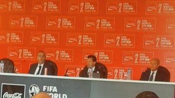 وزير الرياضة: الرئيس السيسي استقبل مجسم كأس العالم اليوم بالقصر الرئاسي وزير الرياضة: الرئيس السيسي استقبل مجسم كأس العالم اليوم بالقصر الرئاسي