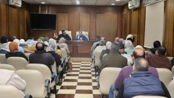 جودة ومأمونية المياه أولوية.. اجتماع موسع لكيميائيي محطات مياه القليوبية