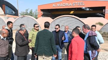 جولة موسعة لرئيس جهاز العاشر من رمضان بالمناطق الصناعية