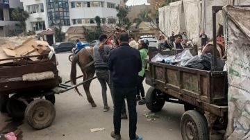 الشرقية.. حملة للقضاء على ظاهرة نباشي القمامة في مدينة الزقازيق صور