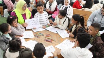  رحلة عزيمة لحماية الأطفال من المخدرات.. ورش حكي في معرض الكتاب