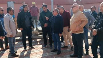 رئيس القابضة يتفقد مشروعات الصرف الصحي بمحافظة كفر الشيخ رئيس القابضة يتفقد مشروعات الصرف الصحي بمحافظة كفر الشيخ