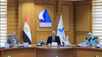 مجلس جامعة كفرالشيخ يناقش استعدادات استقبال الفصل الدراسي الثاني