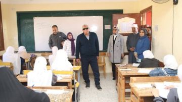 محافظ الوادي الجديد يطمئن على انتظام امتحانات الشهادة الإعدادية الأزهرية