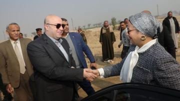 محافظ بني سويف يفتتح مركز ميدوم لتنمية المهارات اليدوية محافظ بني سويف يفتتح مركز ميدوم لتنمية المهارات اليدوية